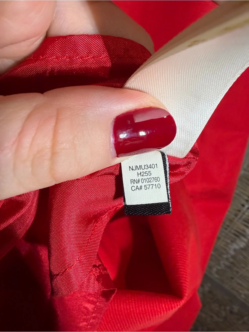 Kate Spade Red Silk Cotton Blend Fit and Flare Dress - size 8